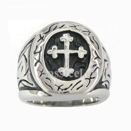 FSR10W46 celtic cross Ring - Click Image to Close